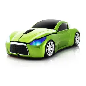 Ec1403b Ecoinva Wireless Sports Car Mouse Desktop Laptop Computer Optical Mice Aaa Batt