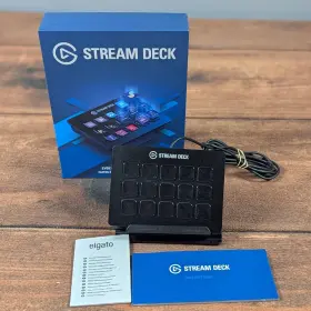 Elgato 813180020481 Stream Deck - Live Content Creation Controller 15 Customizable Lcd Keys