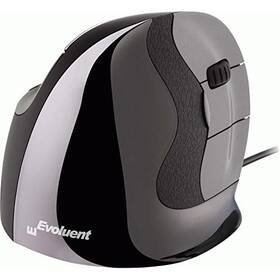 Evoluent 852153000266 Vmdm Worlds First Mouse With Grooved Buttons.your Fingertips Rest In A