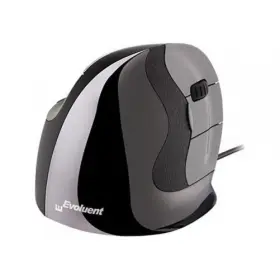 Evoluent 852153000280 Vmdl Worlds First Mouse With Grooved Buttons.your Fingertips Rest In A
