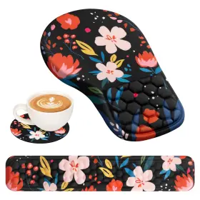 Bga04902c01336elz Eyrozill 3 In 1 Ergonomic Mouse Pad And Keyboard Wrist Rest Cute W