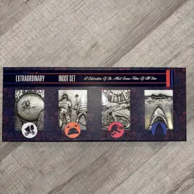 12541  Fanattik Amblin 4 Piece Limited Edition Ingot Collection E.t. Back To The Future Jaws &