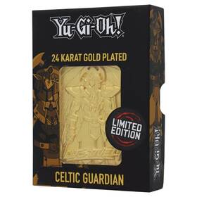 Fanattik K-kon-ygo53g Yu-gi-oh R Plique Card Celtic Guardian Plaqu Or