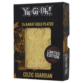 K-kon-ygo53g  Fanattik Yu-gi-oh R Plique Card Celtic Guardian Plaqu Or