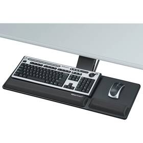 Fellowes 8017801 Designer Suites Compact Keyboard Tray Black