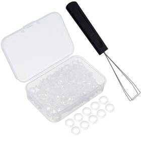 Fiada 742377875545 Keyboard Puller Keycap Removal Tool And 200 Pcs Rubber O-ring Dampeners Plumb