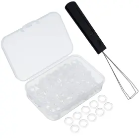 Fiada 742377875545 Keyboard Puller Keycap Removal Tool And 200 Pcs Rubber O-ring Dampeners Plumb