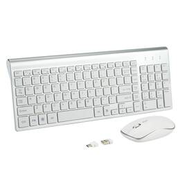 Fonicer 797505959642 Wireless Keyboard And Mouse Combo With Usb C A Receiver-full Size Type