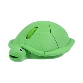Gabongcui B0btydj6xh Cute Green Turtle Wireless Mouse Portable Quiet Lightweight Optical For Pc/mac
