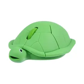 B0btydj6xh Gabongcui Cute Green Turtle Wireless Mouse Portable Quiet Lightweight Optical For Pc/mac