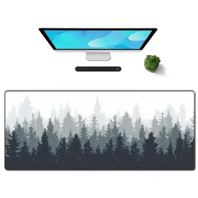 Galdas 475909426947 Gaming Mouse Pad Forest Background Pattern Xxl Xl Large Mat