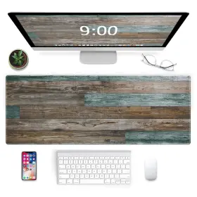 Galdas 475909426992 Gaming Mouse Pad Vintage Wood Grain Pattern Xxl Xl Large Mat