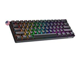 Geeky Gk61e Gk61 Se 60% Mechanical Gaming Keyboard 61 Keys Multi Color Rgb Led Backlit