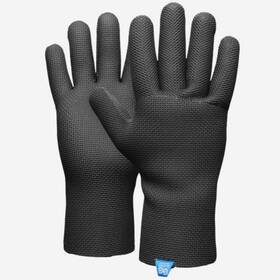 Glacier Outdoor 719799813134 Ice Bay Techline Neoprene Gloves Black Waterproof Fleece - Small