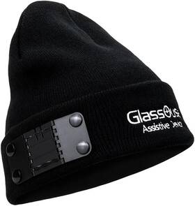 Glassouse 643781560594 Assistive Technology Services G-beanie Hat Gw04 Black