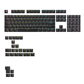 Glorious 810069978567 Gaming - Gpbt Backlit Keycaps Black Translucent Shine Through Lege