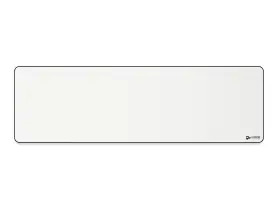 Glorious 857372006716 Extended Gaming Mouse Pad/mat - Long White Cloth Mousepad Stitched