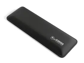 Gwr-75 Glorious Wrist Pad/rest - Compact Black Mechanical Keyboards Stitched Ed
