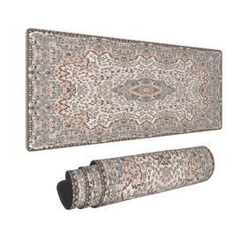 Gongtaomo Y001 Boho Style Large Gaming Mouse Pad Extended Big Keyboard Mat Long Comp