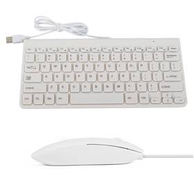 Gowenic Limouyinfvu2p0dkgi6496-02 Wired Keyboard And Mouse Ultra-thin Usb Optical Set Combofull