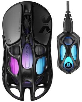 Gravastar 972448923316 Mercury X Pro Wireless Gaming Mouse Come With 8k Dongle ... Fast Ship