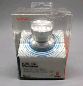 Griffin 685387304431 Powermate Click Spin Usb Controller For Mac/pc