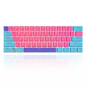 6.25u Guffercty Kred 726756756243 Gtsp Pbt Backlit Keycaps 60 Percent With Space Bar Oem Profile For Cher