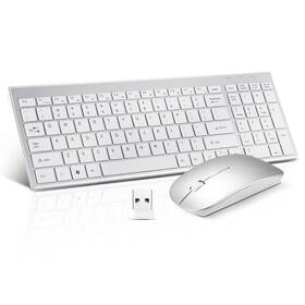 Guiheng 762238968360 Wireless Keyboard And Mouse Combo Compact Quiet