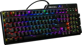Hb-mk2204a Hawksbill Scorpion V1 Wired Mechanical Gaming Keyboard - Usb-a With Usb-c Connection Adapt