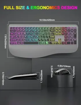 B0bgl1pm3d Hayyiesh Wireless Keyboard And Mouse Combo