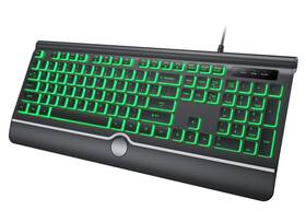 Heengyanson Hy-0002 Backlit Computer Keyboards Wired Light Up With 7-color Us