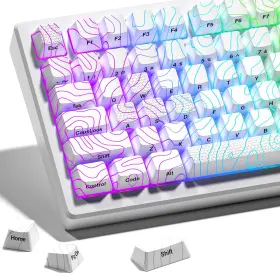 Xh-dgx2-118 Hitime Xvx Shine Through Keycaps With Imd Tech Custom 60 75 100 Perc