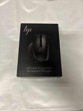 Hp 1d0k8aa#aba Creator 935 Bluetooth Mouse Black No Dongle