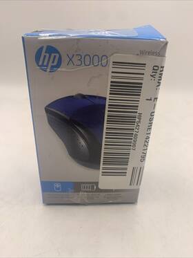 Hp 683n8aa#abl X3000 G3 Wireless Mouse - Blue