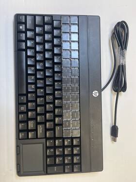 Hp Fk221aa#aba Usb Pos Keyboard Qwerty 14-inch Compact Layout