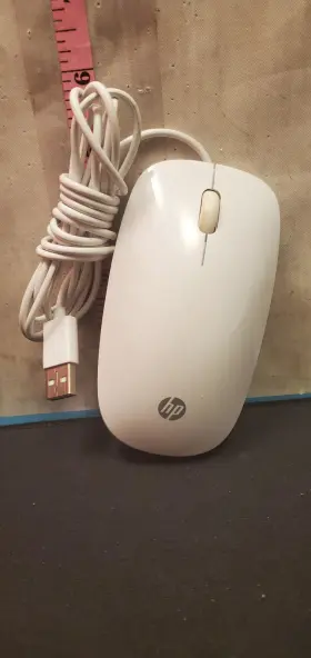 Msu1459 Hp Usb Mouse Corded Wired White