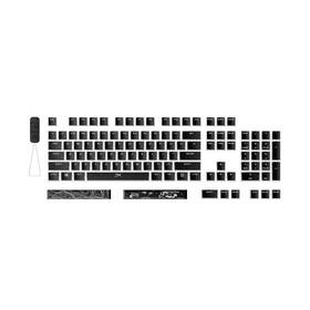 Hyperx B0cqn6cyy6 Pudding Keycaps 2 Full Key Set Pbt 112 Keys Black Mechanical Keyboard