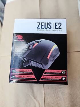 Ibuypower 712960131385 Zeus E2 Optical Gaming Mouse Upc# 4712960131385 Brand New Sealed
