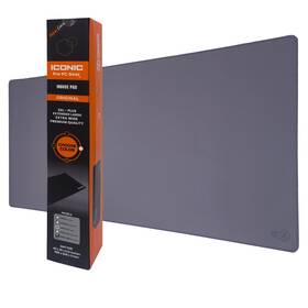 Iconic - Pro Pc Gear 78672414 Xxl Extended Gaming Mouse Pad/mat 40 Inch X18 Steel Grey - Large And Wide Desk Clo