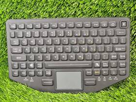 Ikey Bt-870-tp-slim-3y Bt-870-tp-slim Desktop Keyboard And Touchpad - Black / Great Condition