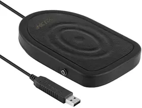 10692 Ikkegol Usb Foot Pedal Switch Gaming Black Metal Single Hid Action Programma