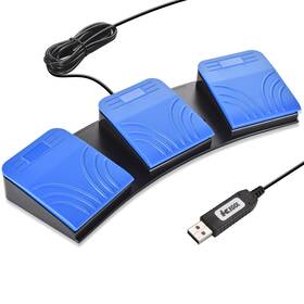 Ikkegol 10725c Upgraded Usb Triple Foot Pedal Optical Switch Control 3 Key Three But