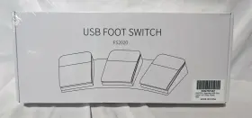 Fs2020 Ikkegol Upgraded Usb Triple Foot Pedal Switch Control Mouse Game Action