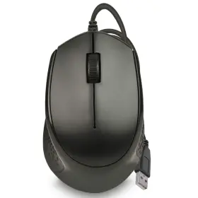 Mo-205u Imicro - 205u Black Wired Usb Optical Mouse 1200 Dpi Three Buttons Left