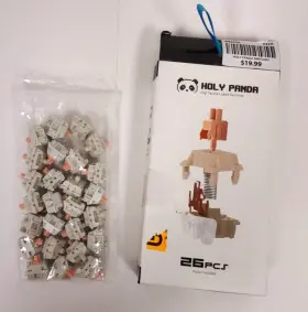 65gf Inland 618996771332 Holy Panda Tactile Lubed Keyboard Switches 26pcs