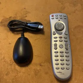 Ivi-1000 Intervideo Wireless Silver Remote Control With Usb Transmitter