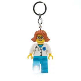 Ke185 Iq Hong Kong Ltd. 895028530983 Lego Iconic Doctor Keyring Torch - 76 Mm Large Figure Includes 2 Cr