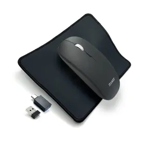 Itawey 783970392213 Wireless Mouse And Pad Combo Dual Mode Bluetooth 5.2 Usb Receive... Fast Ship