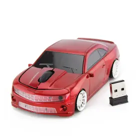 Jin-001 Jinfili Car Shape Wireless Mouse Ergonomic Optical Mice Usb Receiver 3d 2.4ghz 1600dp