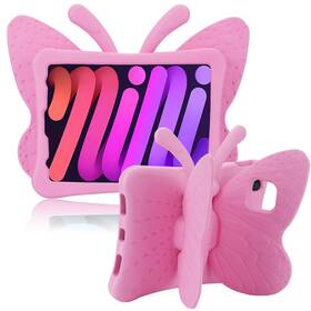 Jingangyu 730310218696 Compatible With Ipad Mini 6 7 2024 Pretty Butterfly Case For Kids Girl Light